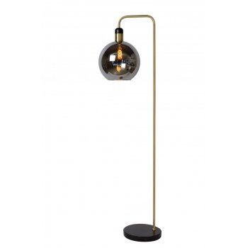 JULIUS Floor lamp E27/25W Smoke glass/ Back Marble - obrázek