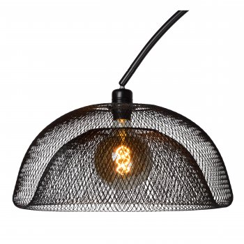 MESH Floorlamp E27/60W Black - obrázek