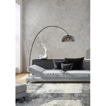 MESH Floorlamp E27/60W Black - obrázek