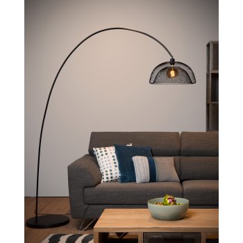 MESH Floorlamp E27/60W Black - obrázek