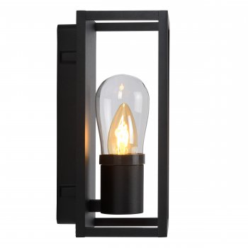 CARLYN Wall lamp Bathroom E14/6W Black - obrázek