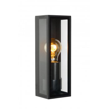 DUKAN Oustide wall lamp E27/40W Black - obrázek