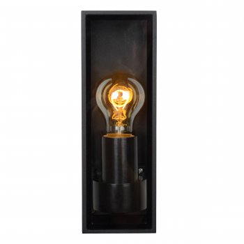 DUKAN Oustide wall lamp E27/40W Black - obrázek