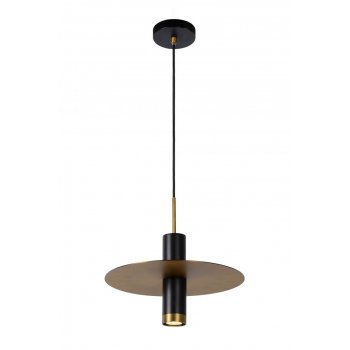 SELIN Pendant 1x GU10/35W Black/matt yellow copper - obrázek