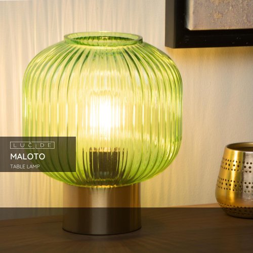 MALOTO Table lamp E27 ZelenĂˇ - obrázek