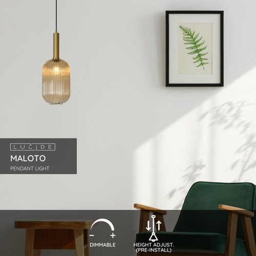 MALOTO Pendant Ă 20 cm - E27 - JantĂˇr - obrázek