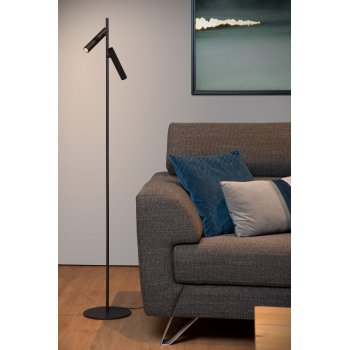 PHILON Floorlamp Led 2x4.5W/2x380LM Black - obrázek