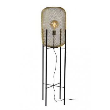 MESH - Floor lamp - Ă 35 cm - E27 - Satin Brass - obrázek