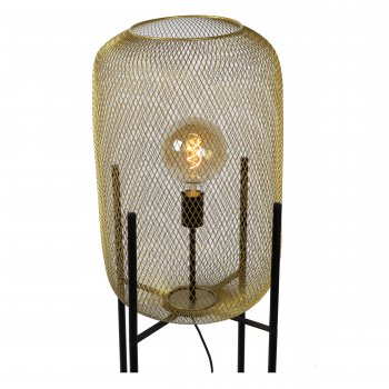 MESH - Floor lamp - Ă 35 cm - E27 - Satin Brass - obrázek