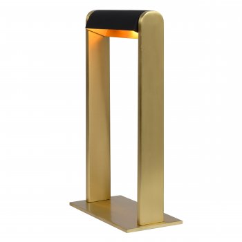 LORAS Table lamp G9/max 33W Satin Brass / Black - obrázek