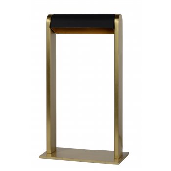 LORAS Table lamp G9/max 33W Satin Brass / Black - obrázek