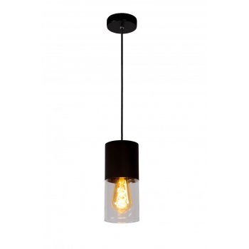 ZINO Pendant E27/60W Coffee /  Clear Glass