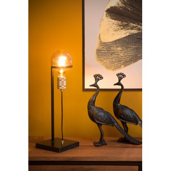 OTTELIEN Table lamp E27/60W H50cm Black - obrázek