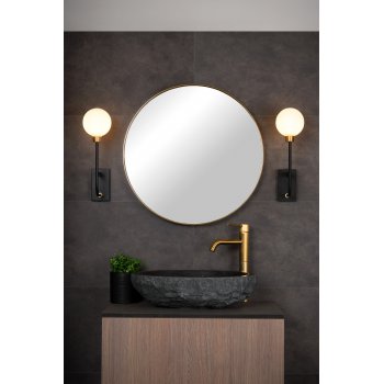 BEREND Wall Light 1xG9/33W 13/21/40cm Black/White - obrázek