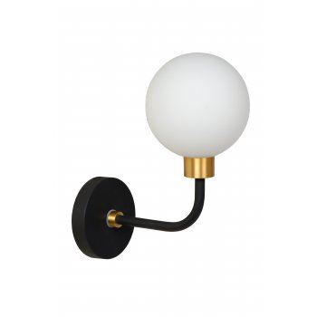 BEREND Wall Light 1xG9/33W 13/21/6.2cm Black/White - obrázek