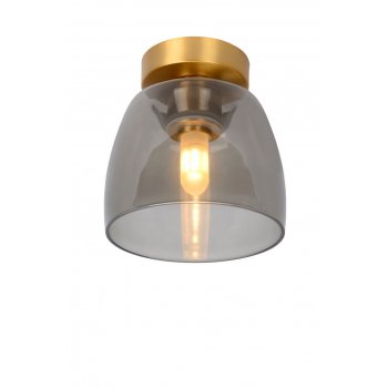 TYLER Wall Light 1xG9/33W Gold/Smoke Glass - obrázek