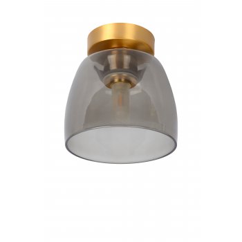 TYLER Wall Light 1xG9/33W Gold/Smoke Glass - obrázek