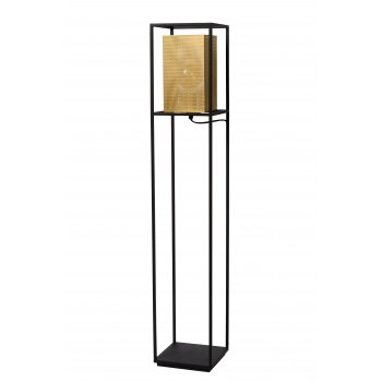 SANSA Floor lamp 1xE27/40W Black/Gold - obrázek