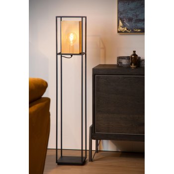 SANSA Floor lamp 1xE27/40W Black/Gold - obrázek