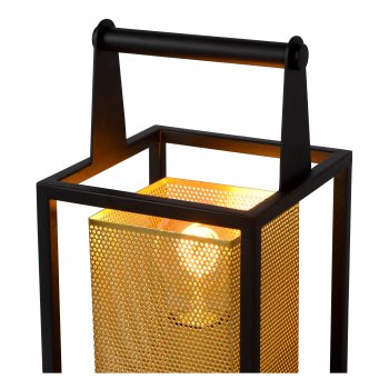 SANSA Table lamp 1xE27/40W Black/Gold - obrázek