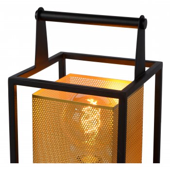 SANSA Table lamp 1xE27/40W Black/Gold - obrázek