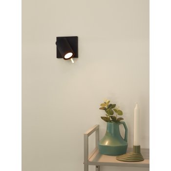 GRONY Wall Spotlight Gu10/5W  Black/Gold - obrázek