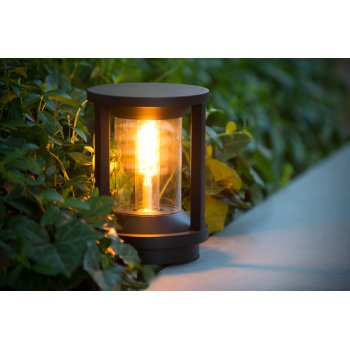 CADIX Outdoor Base lamp 22cm E27/max 15W led Black - obrázek