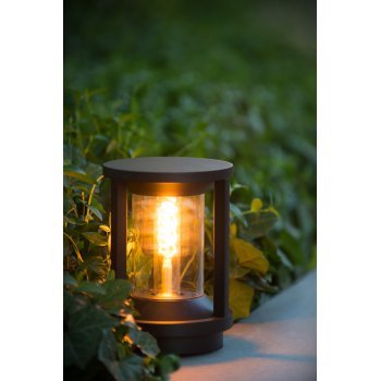 CADIX Outdoor Base lamp 22cm E27/max 15W led Black - obrázek