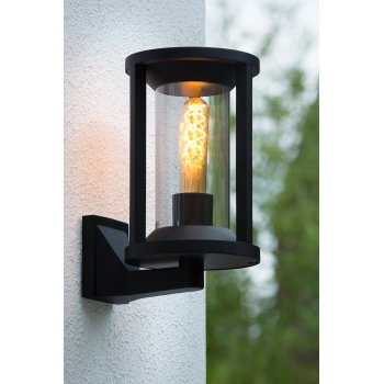 CADIX Outdoor Ceiling light E27/max 15W led Black - obrázek