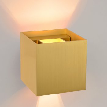 XIO Wall Light Square G9/3.5W 350LM 2700K Satin Br - obrázek