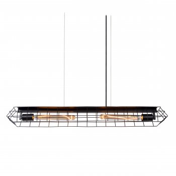 LATTICE Pendant E27/40W Black - obrázek