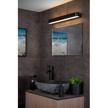 MADELON Wall ligh Bathroom  Integr. Led 9W  Black - obrázek