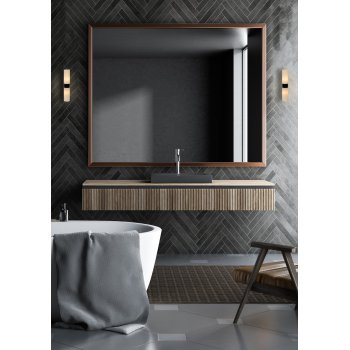 JESSE Wall ligh Bathroom 2xG9/33W Black - obrázek