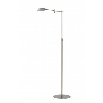 NUVOLA Reading lamp Led 9W Satin Chrome - obrázek