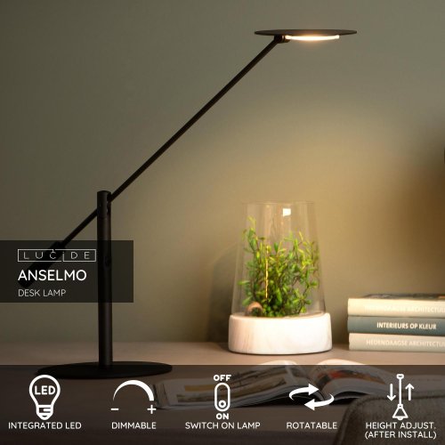ANSELMO Desk lamp Led  9W Black - obrázek