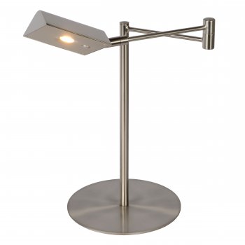 NUVOLA Desk lamp Led 9W Satin Chrome - obrázek