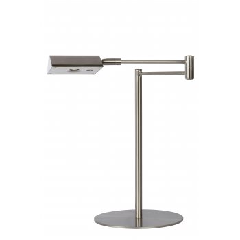 NUVOLA Desk lamp Led 9W Satin Chrome - obrázek