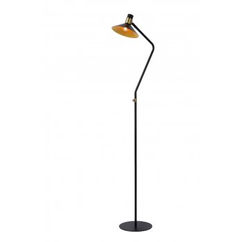 PEPIJN Floorlamp 1xE14 Black/Gold - obrázek