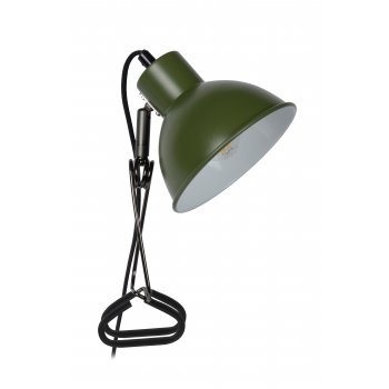 MIES Clamp Lamp E27/40W Green - obrázek