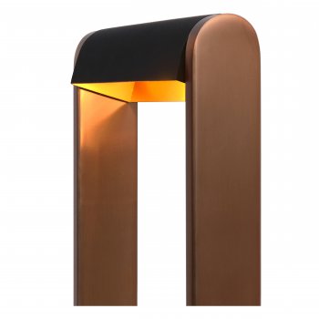 LORAS Table lamp G9/max 33W Satin Brass / Black - obrázek