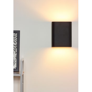 OVALIS Wall Light 2xE14/9W Black/Gold - obrázek