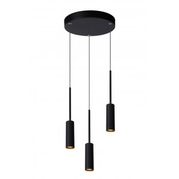 TUBULE  Pendant Led 3x7W 2700K Black - obrázek