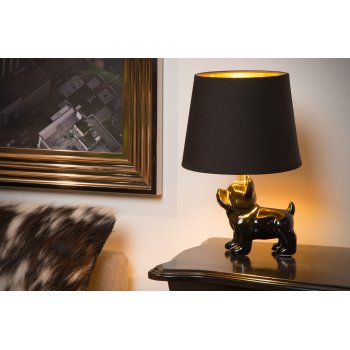 SIR WINSTON Table Lamp E14/40W 31.5H Black /Black - obrázek