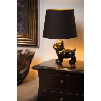 SIR WINSTON Table Lamp E14/40W 31.5H Black /Black - obrázek